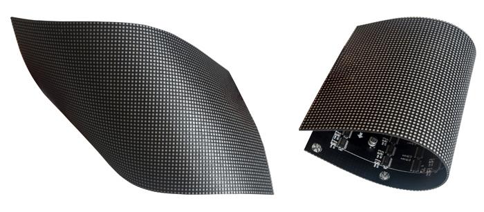 Mur visuel flexible d'intérieur de LED avec le module doux de LED